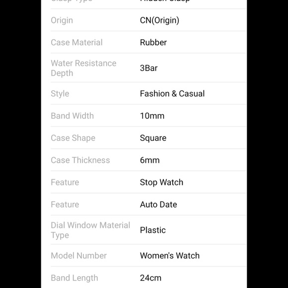 Woman lover watch Luxury Watches Quartz Watch Stai - Picture 3 of 3